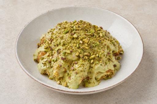 UA Pistachio dessert plate dessert P04 — Ukraine dish