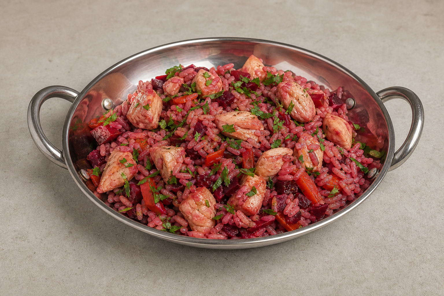 UA Beet salad plate eastern-european P05 — Ukraine dish