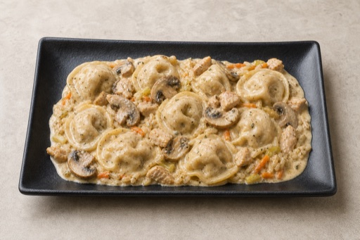 UA Creamy mushroom dumplings eastern-european P02 — Ukraine dish