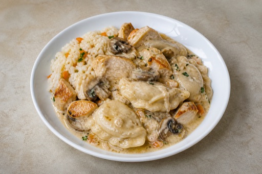 UA Creamy mushroom dumplings eastern-european P09 — Ukraine dish