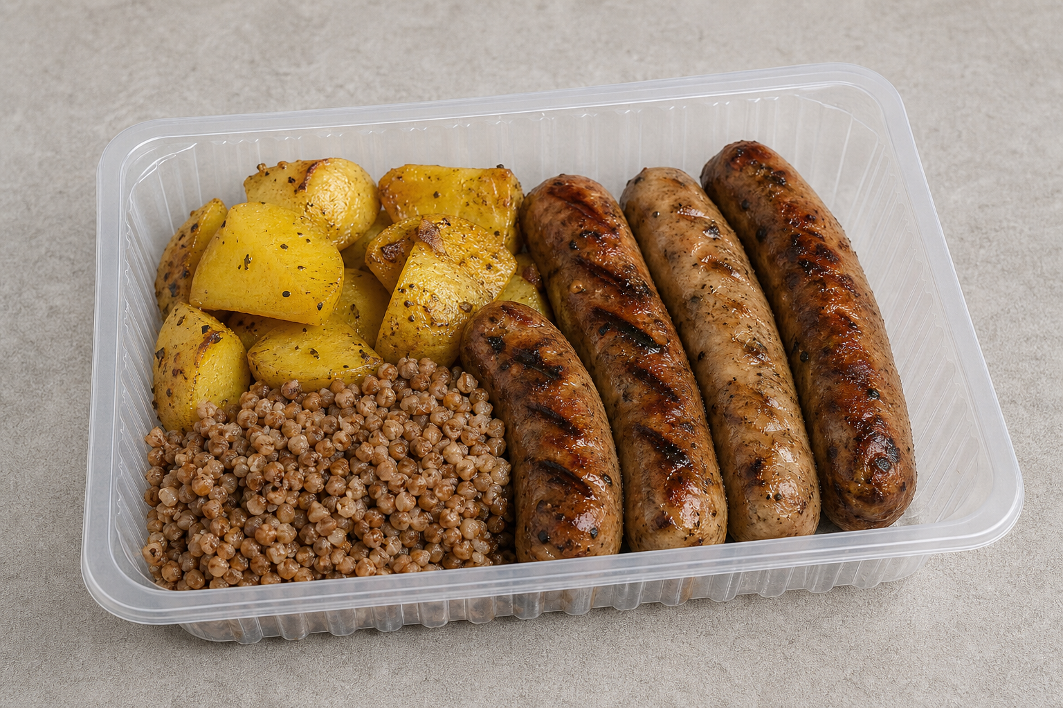 UA Grilled sausage meal eastern-european P07 — Ukraine dish