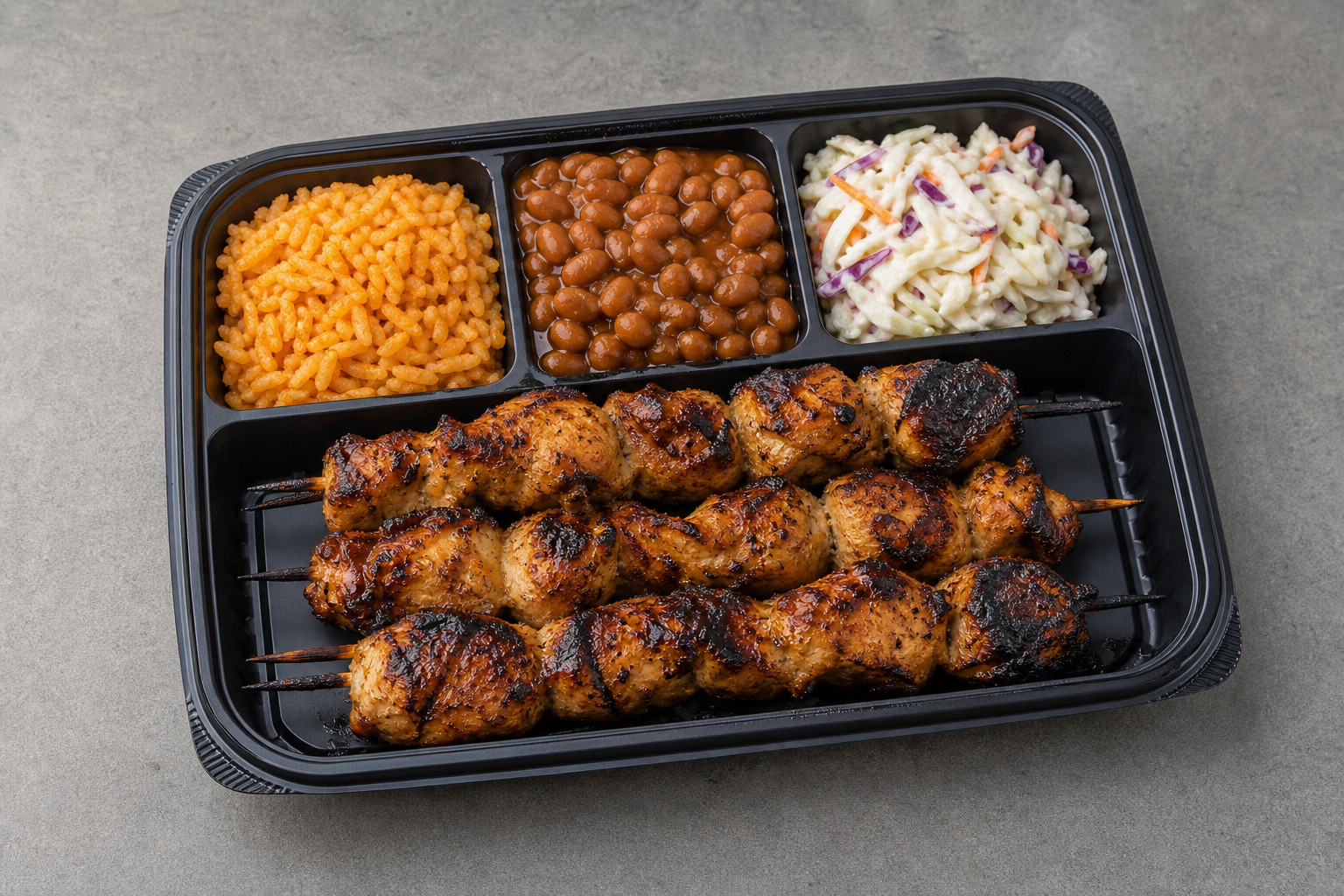 US House grilled chicken skewers barbecue P08 — United States dish
