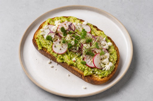 Photorealistic Avocado toast P03 food image by VDAMO