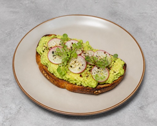 Photorealistic Avocado toast P10 food image by VDAMO