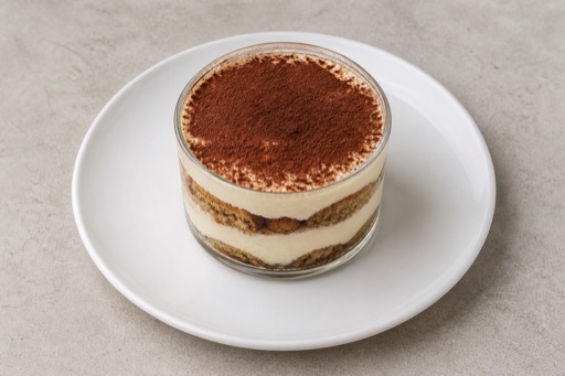 Photorealistic US Tiramisu cup dessert P01 food image by VDAMO