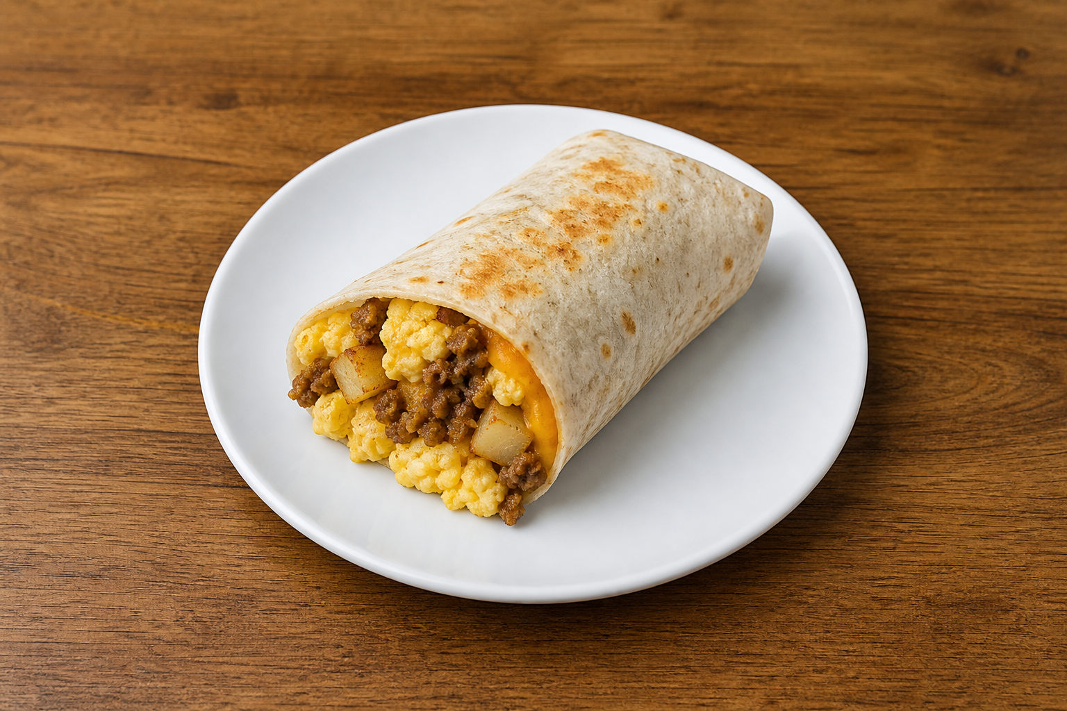 Photorealistic Breakfast burrito P09 food image by VDAMO