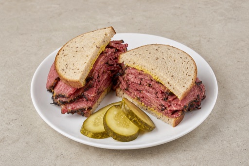 Photorealistic Pastrami sandwich P09 food image by VDAMO