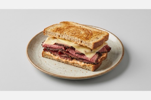 Photorealistic Pastrami sandwich P07 food image by VDAMO