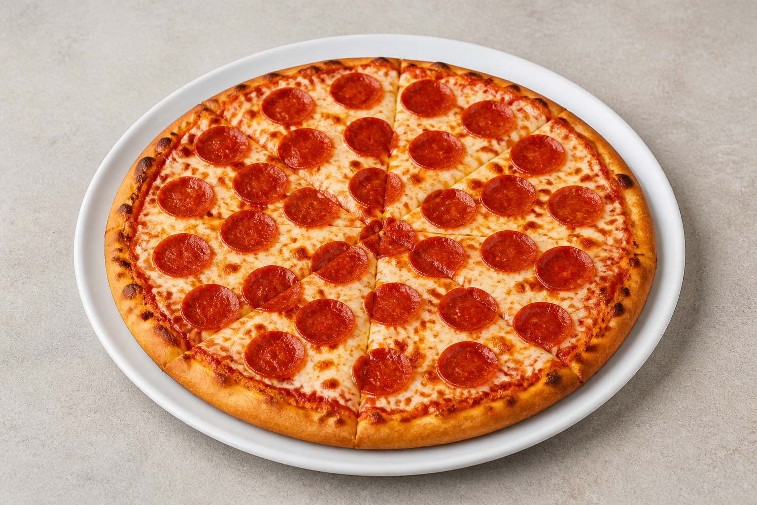 Pepperoni pizza P01 — United States dish