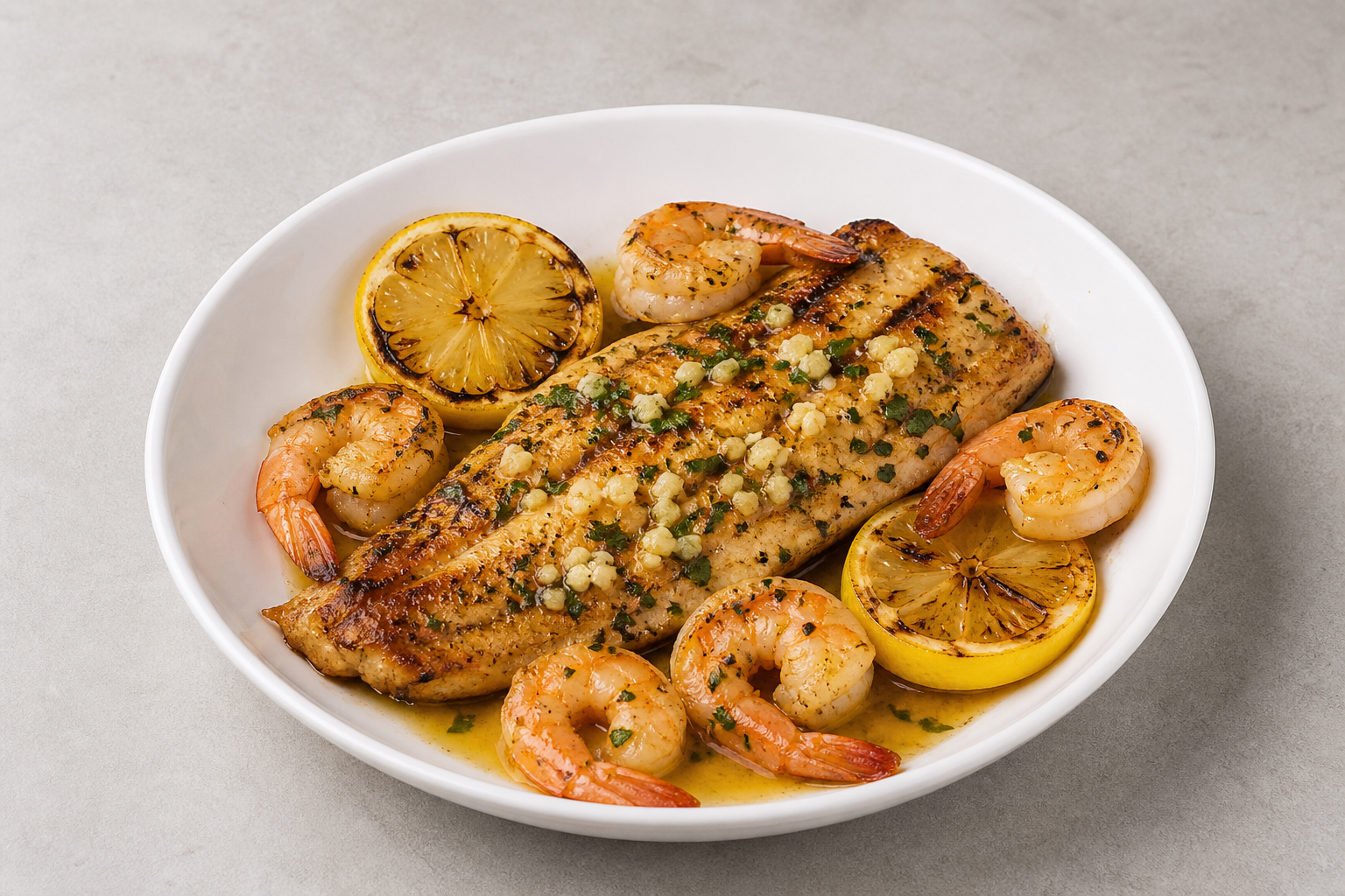 US Grilled fish fillet seafood P04 — United States dish