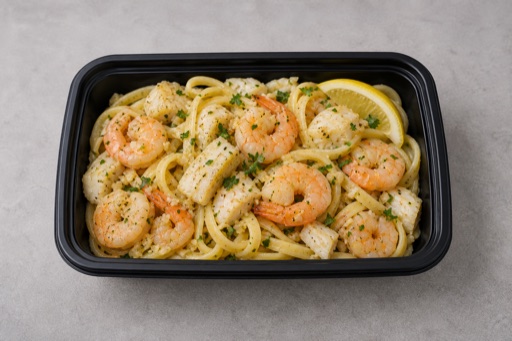 US Seafood pasta bowl seafood P06 — United States dish