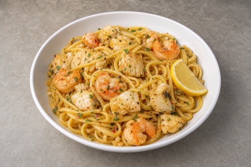 US Seafood pasta bowl seafood P09 — United States dish