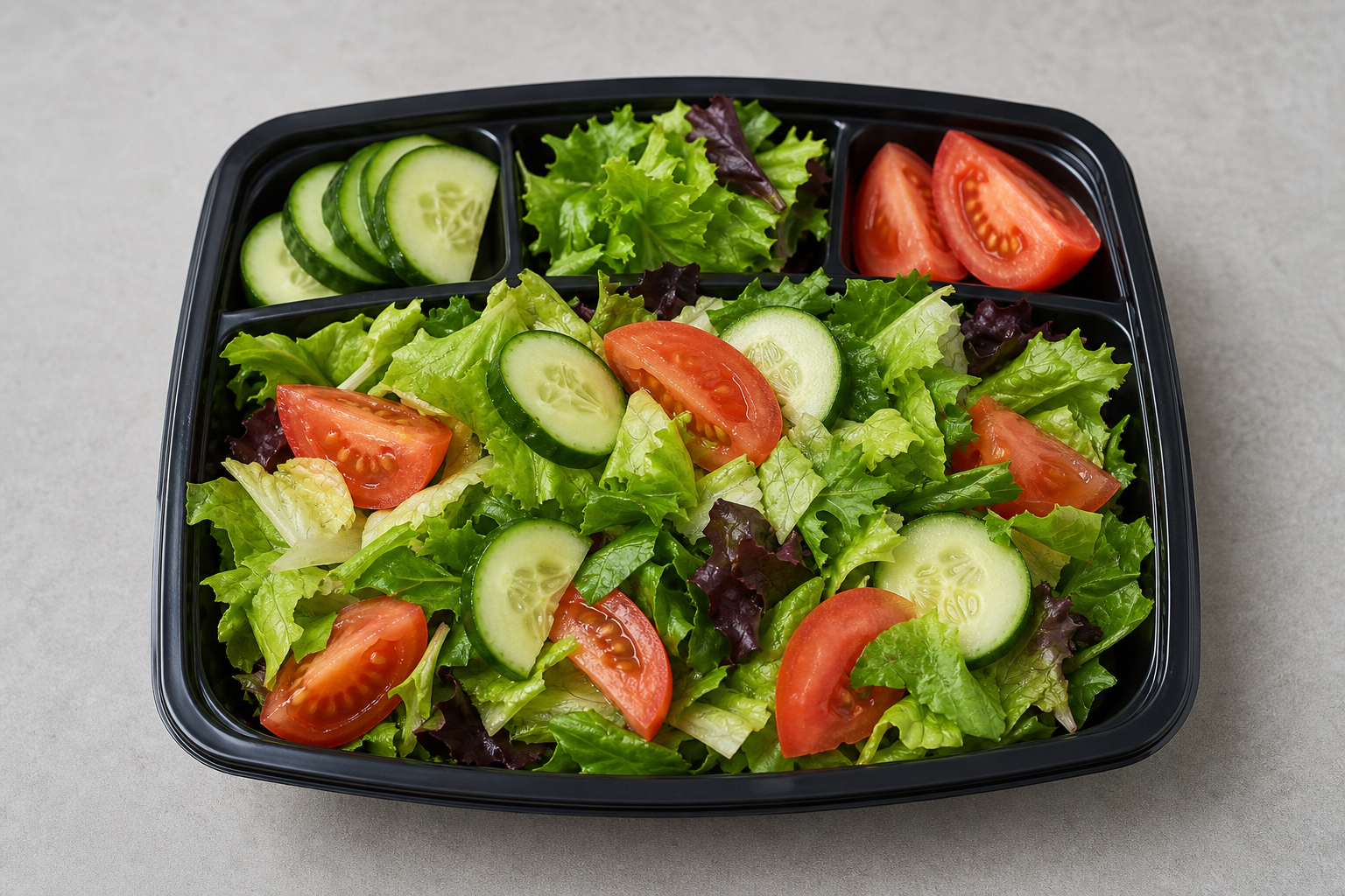 Photorealistic Mixed green salad P08 food image by VDAMO
