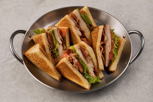 Photorealistic Club sandwich P05 food image by VDAMO