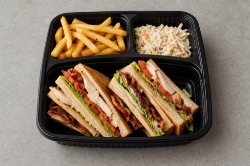 Photorealistic Club sandwich P08 food image by VDAMO