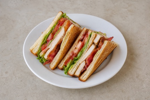 Photorealistic Club sandwich P09 food image by VDAMO