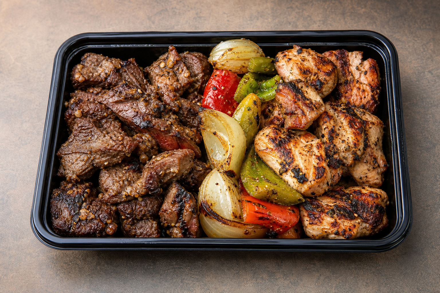 UY Smoky beef kebab plate barbecue P06 — Uruguay dish