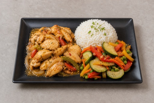 Photorealistic UY Chef special plate latin P02 food image by VDAMO