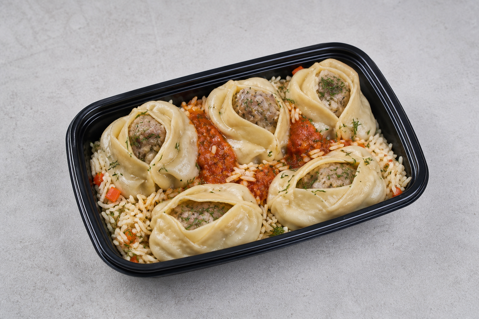 UZ Beef manty dumplings central-asian P06 — Uzbekistan dish