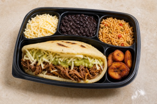 Venezuelan arepa combo P08 — dish