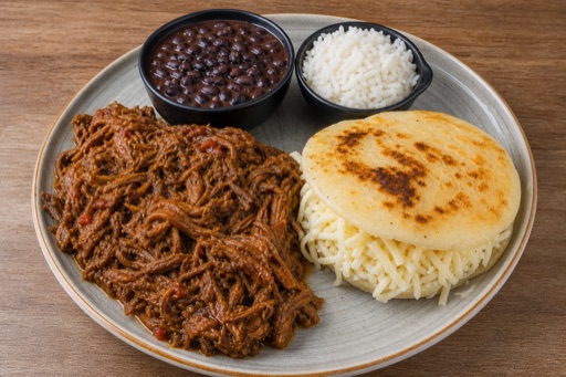 Venezuelan arepa combo P10 — dish