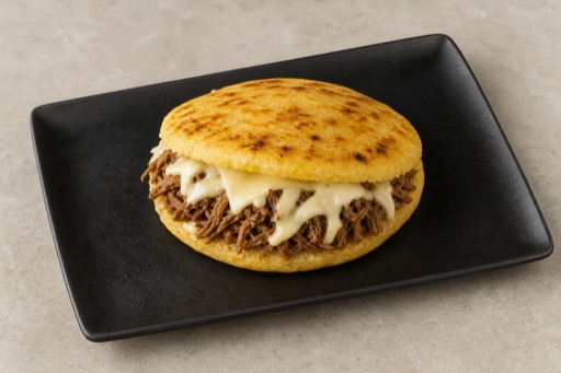 Venezuelan arepa combo P02 — dish