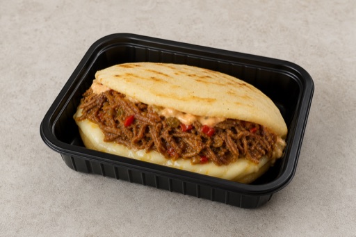 Venezuelan arepa combo P06 — dish