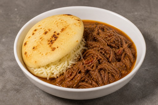 Venezuelan arepa combo P04 — dish