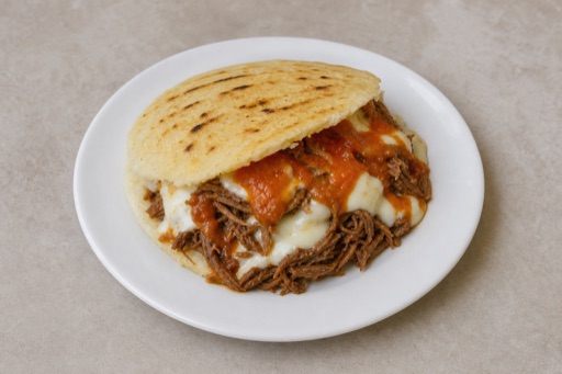 Venezuelan arepa combo P09 — dish