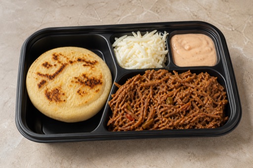 Venezuelan arepa combo P06 — dish