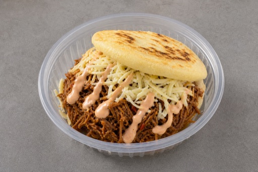 Venezuelan arepa combo P07 — dish