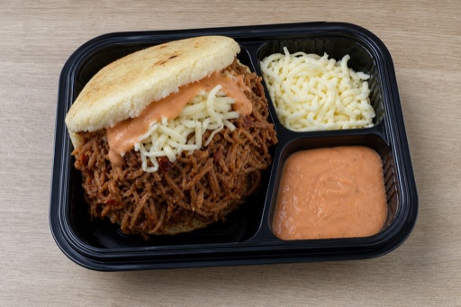 Venezuelan arepa combo P08 — dish