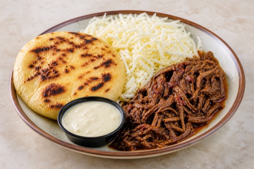 Venezuelan arepa combo P10 — dish