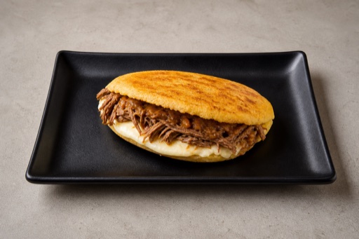 Venezuelan arepa combo P02 — dish