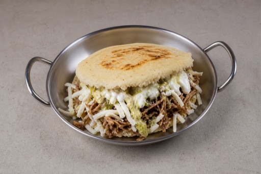 Venezuelan arepa combo P05 — dish