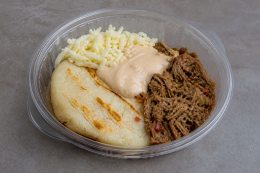 Venezuelan arepa combo P07 — dish