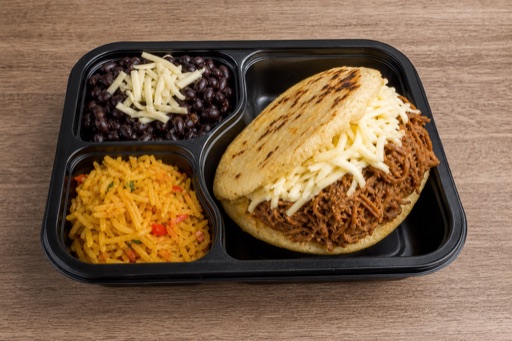 Venezuelan arepa combo P08 — dish