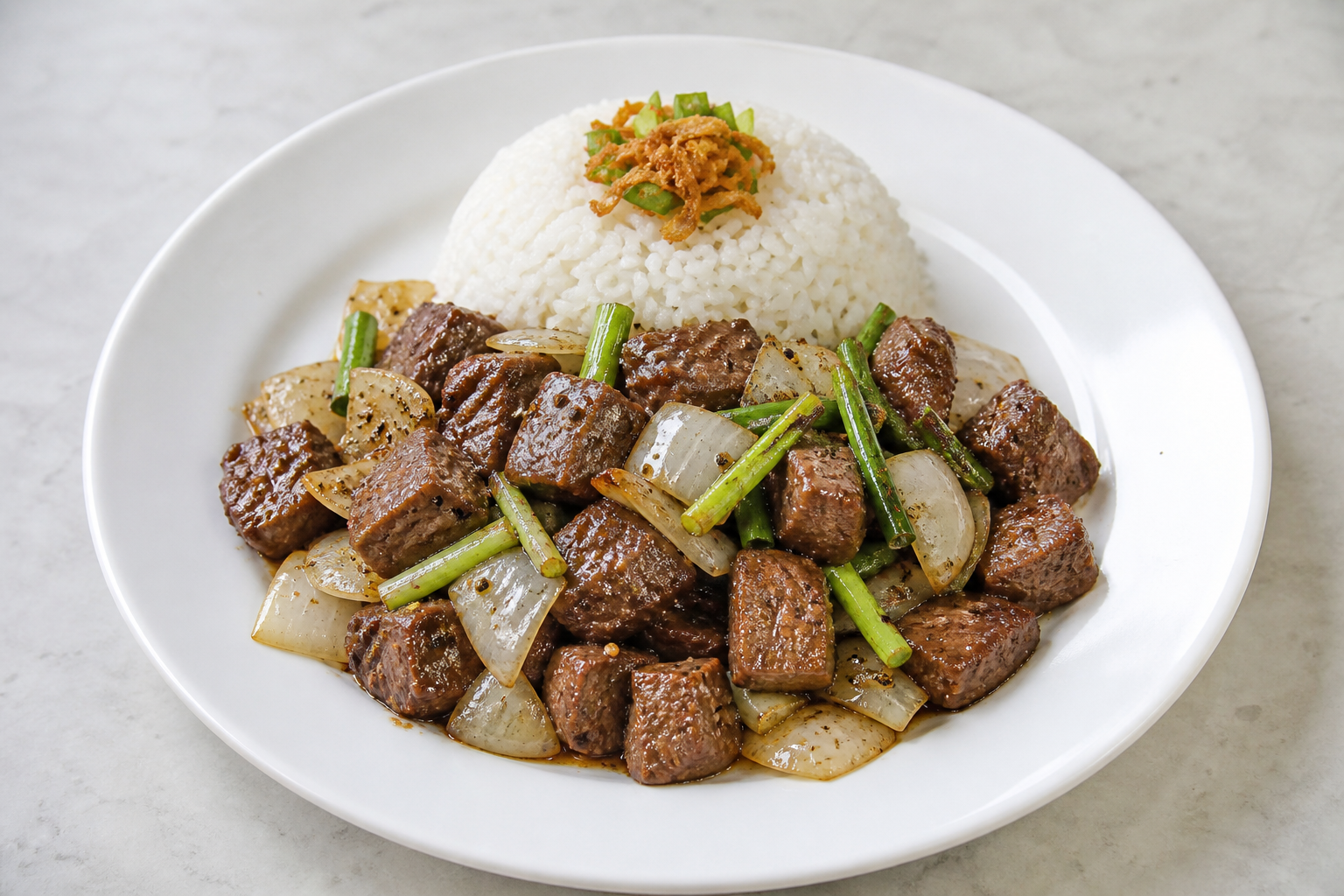 Photorealistic Shaking beef P01 food image by VDAMO