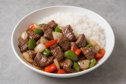 Photorealistic Shaking beef P04 food image by VDAMO