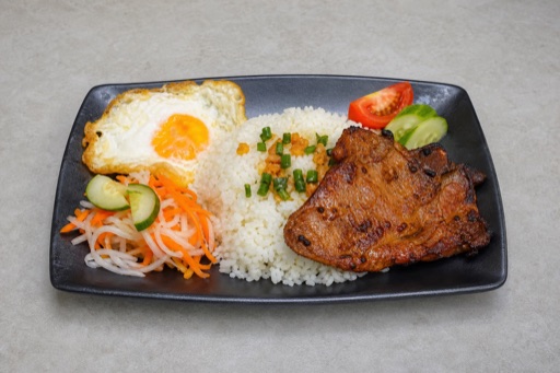 Photorealistic Vietnamese broken rice P02 food image by VDAMO