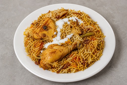 Yemeni rice plate menu photo, Yemen menu images by VDAMO