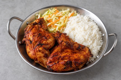 Photorealistic South African chicken meal P05 food image by VDAMO