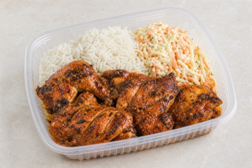 Photorealistic South African chicken meal P07 food image by VDAMO
