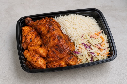 Photorealistic South African chicken meal P06 food image by VDAMO