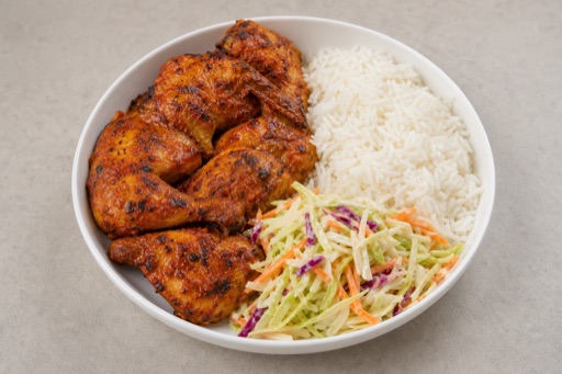 Photorealistic South African chicken meal P04 food image by VDAMO
