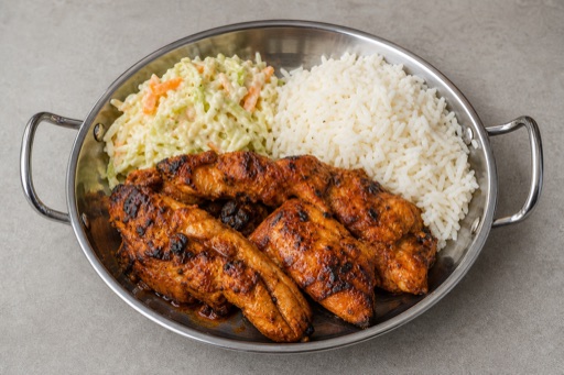 Photorealistic South African chicken meal P05 food image by VDAMO