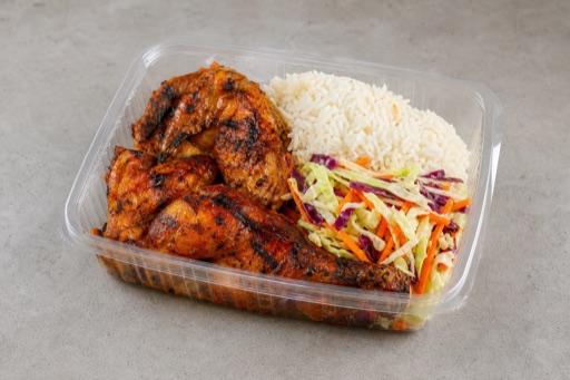 Photorealistic South African chicken meal P07 food image by VDAMO