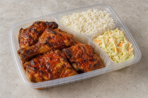 Photorealistic South African chicken meal P07 food image by VDAMO