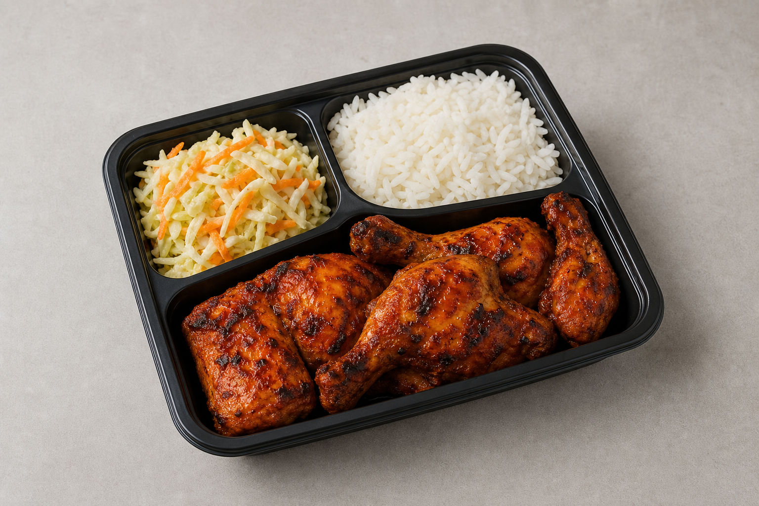 South African chicken meal P06 — dish