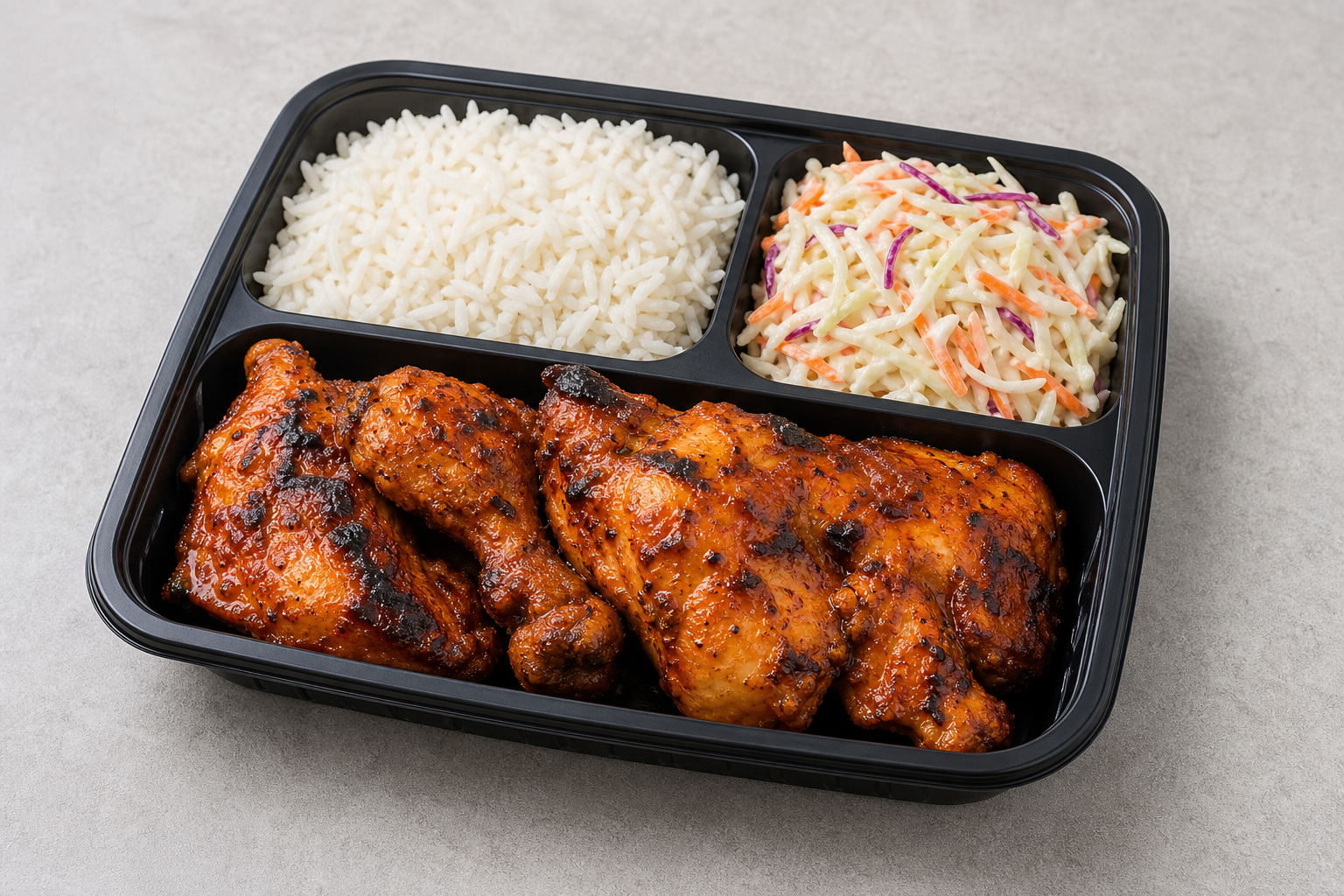 South African chicken meal P06 — dish